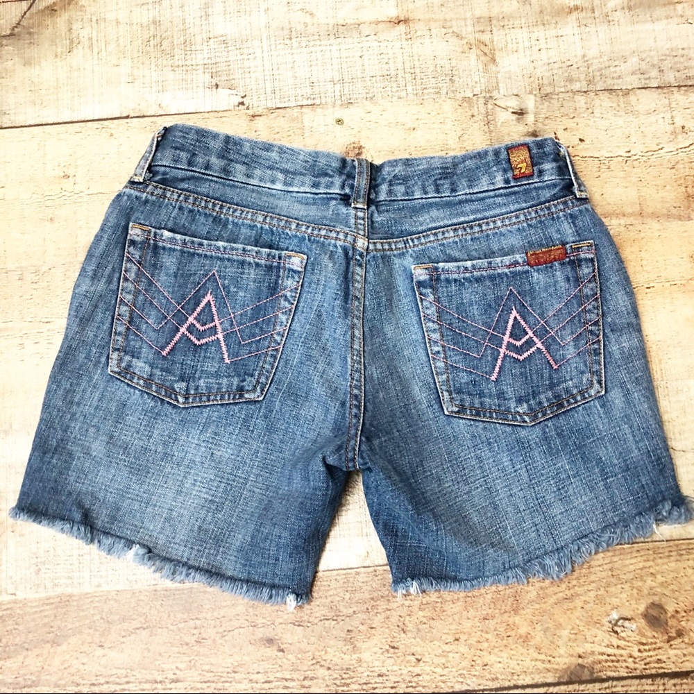 7 for all Mankind “A” Pocket Denim Short